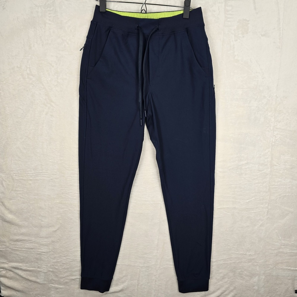 Birddogs Pants Womens Medium Boom For Your Boomstick Blue Drawstring Jogger